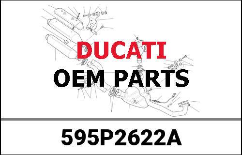 DUCATI純正 seat rear | 595P2622A