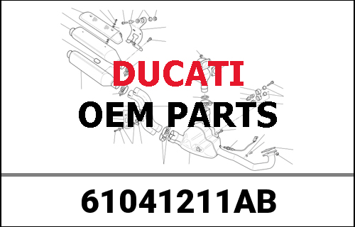 DUCATI純正 LEFT BRAKE CALIPER | 61041211AB