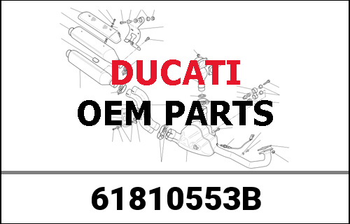 DUCATI純正 CPU - FRONT CALIPERS LINE | 61810553B