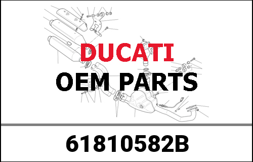 DUCATI純正 FRONT MASTER CYLINDER - CPU LINE | 61810582B