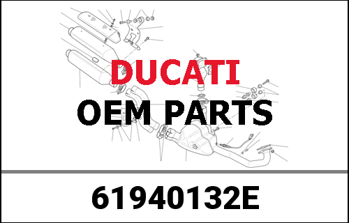 DUCATI純正 REAR BRAKE HOSE | 61940132E