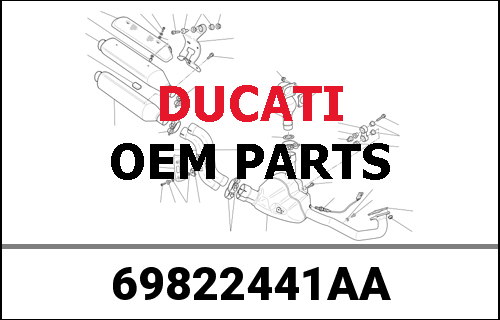 DUCATI純正 RIGHT PANNIER | 69822441AA
