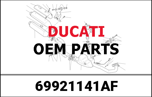 DUCATI純正 MAT BLACK FAIRING MDARK00 | 69921141AF