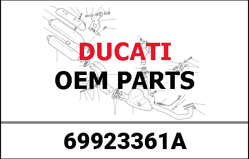 DUCATI純正 COVER KIT CLUTCH 600-750MR00 | 69923361A