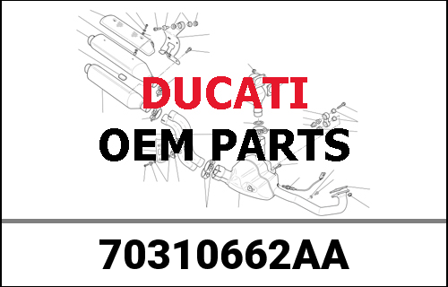 DUCATI純正 RING NUT | 70310662AA