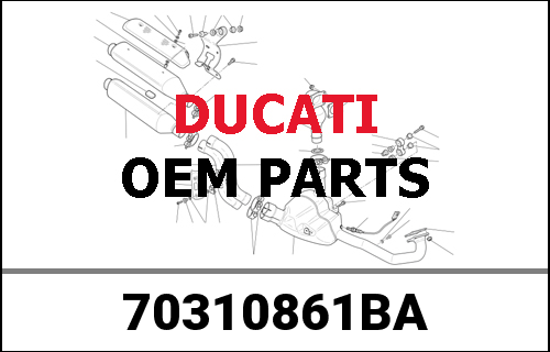 DUCATI純正 RING NUT | 70310861BA