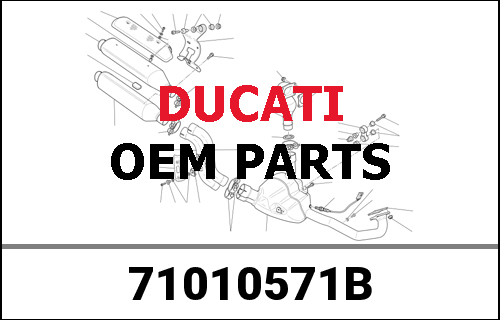 DUCATI純正 SPINDLE, TAPER | 71010571B