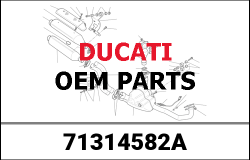 DUCATI純正 RIGHT SPACER | 71314582A