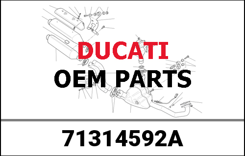 DUCATI純正 LEFT SPACER | 71314592A