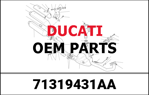 DUCATI純正 TANK SUPPORT SPACER | 71319431AA