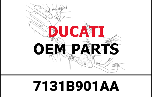 DUCATI純正 LEFT SPACER | 7131B901AA
