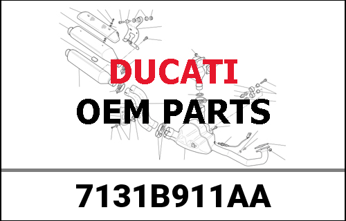 DUCATI純正 RIGHT SPACER | 7131B911AA