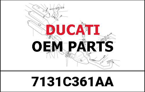 DUCATI純正 SPACER D6.2 X D14.5 H10 | 7131C361AA