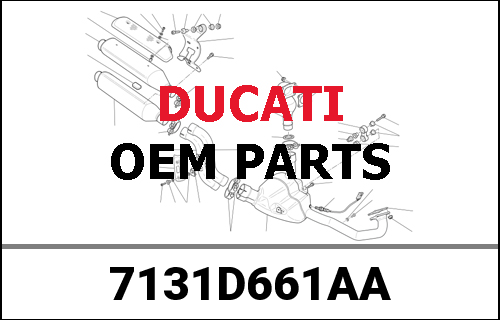 DUCATI純正 DISTANZSTUECK | 7131D661AA
