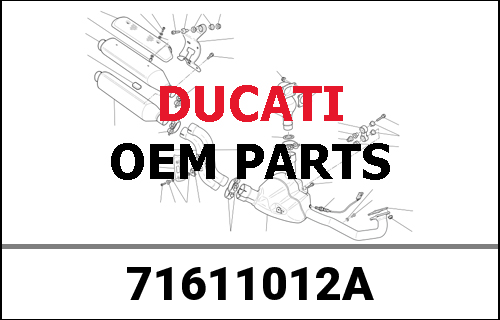 DUCATI純正 SPINDLE, TAPER | 71611012A
