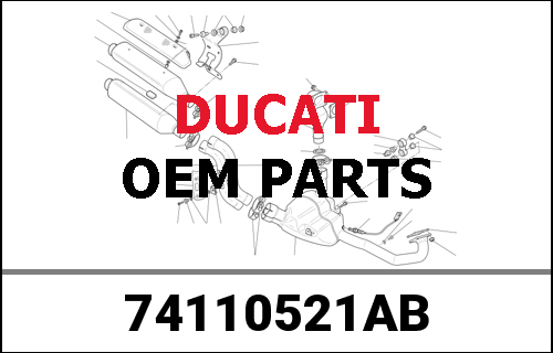 DUCATI純正 CLAMP | 74110521AB