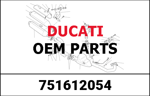 DUCATI純正 BALL BEARING 6204 2RS | 751612054