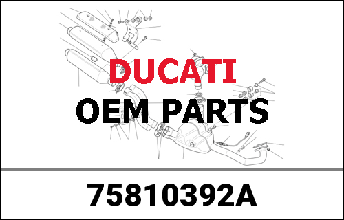 DUCATI純正 HOSE GUIDE | 75810392A