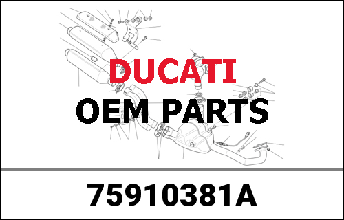 DUCATI純正 BAND BATTERY | 75910381A