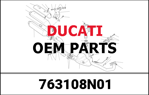 DUCATI純正 NUT | 763108N01