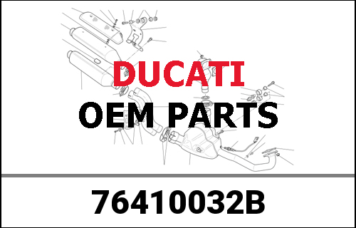 DUCATI純正 RUBBER PAD | 76410032B