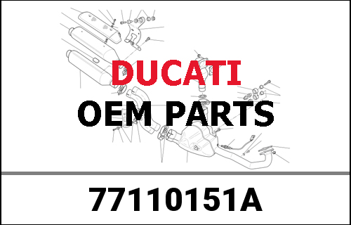 DUCATI純正 SCREW, SPECIAL | 77110151A