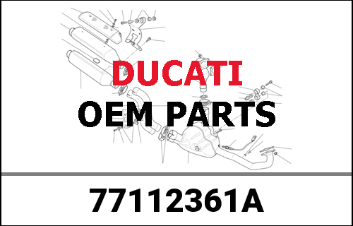 DUCATI純正 SCREW M8X22 SX 696MR/08 | 77112361A