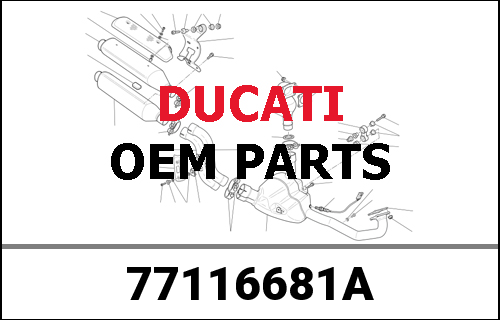 DUCATI純正 SCREW L.H. | 77116681A
