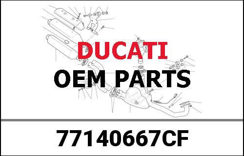 DUCATI純正 SCREW | 77140667CF
