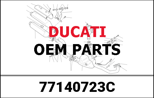 DUCATI純正 SCREW TCEIF M6X35 10.9 | 77140723C