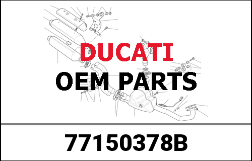 DUCATI純正 SCREW TCEI M5X8 | 77150378B