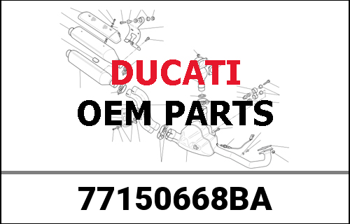 DUCATI純正 SCREW M6X18 | 77150668BA