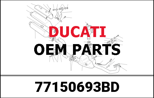 DUCATI純正 SCREW | 77150693BD