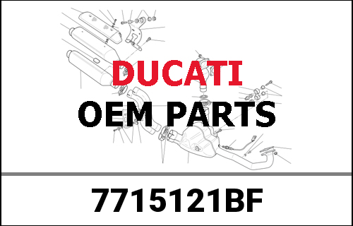 DUCATI純正 SCREW M8X16 | 7715121BF