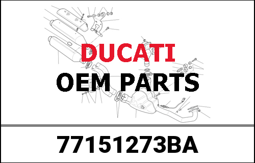 DUCATI純正 SCREW TCEI M8X30 UNI5931 8.8STSTR087 F | 77151273BA