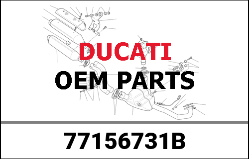 DUCATI純正 SCREW TCEIF M6X40 | 77156731B