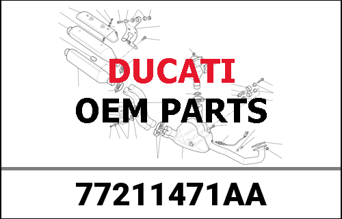 DUCATI純正 SCREW TBEI M8X18 COLL.?10X4,5 8.8 FF BLK | 77211471AA