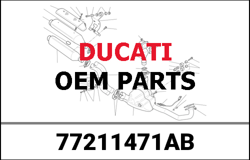 DUCATI純正 SCREW TBEI M8X18 COLL.?10X4,5 8.8 FF BLK | 77211471AB