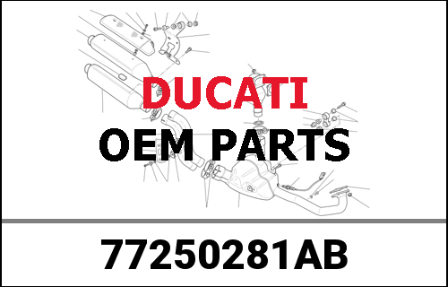 DUCATI純正 SCREW TEF M8X50 | 77250281AB