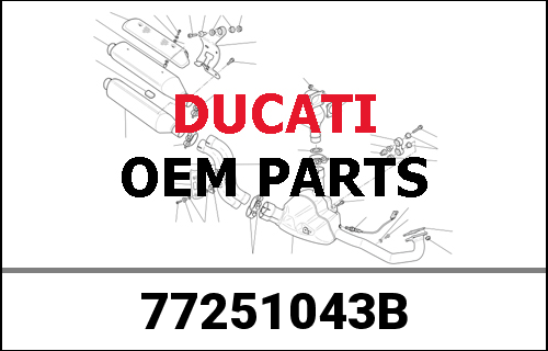 DUCATI純正 SCREW | 77251043B