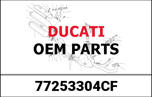 DUCATI純正 SCREW | 77253304CF