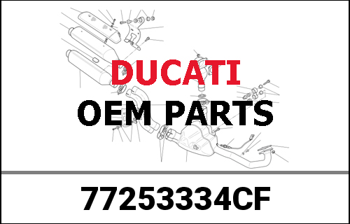 DUCATI純正 SCREW | 77253334CF