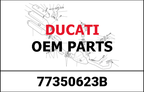 DUCATI純正 SCREW TCEIR M6X10 | 77350623B