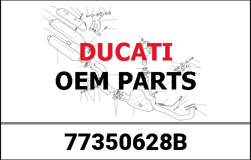 DUCATI純正 SCREW TCEIR M6X10 | 77350628B