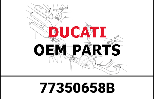 DUCATI純正 SCREW TCEIR M6X16 | 77350658B