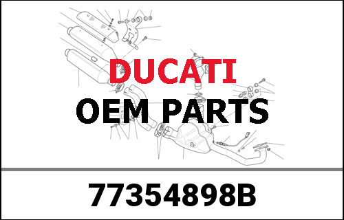 DUCATI純正 SCREW TCEIR M6X30 | 77354898B