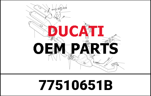 DUCATI純正 SCREW TBEI M5X12 | 77510651B