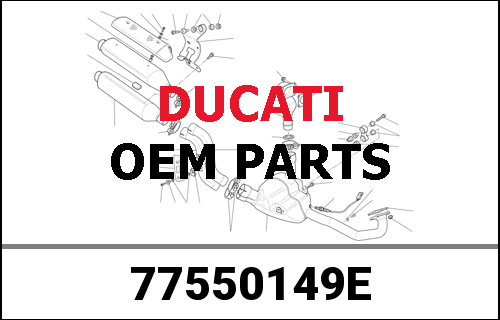 DUCATI純正 SCREW TBEI M4X12 ISO 7380 | 77550149E