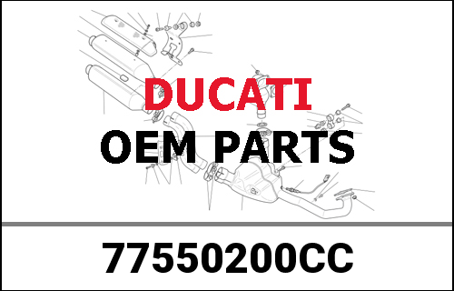 DUCATI純正 SCREW | 77550200CC