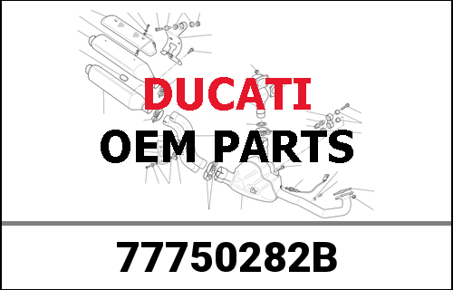 DUCATI純正 SCREW ST2-ST4/02 | 77750282B